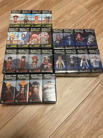원피스 월드 컬렉터블 피규어 FILM Z vol.1.3.4