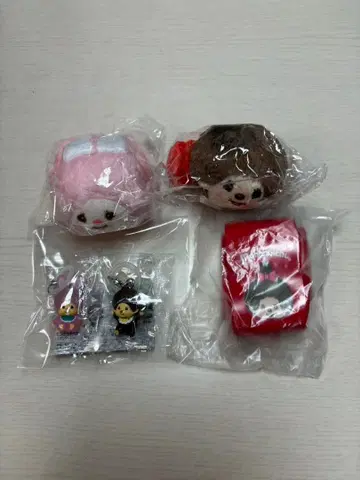 몬치치 봉제 인형 스크런치 미니 란도셀 메지루시 액세서리 2