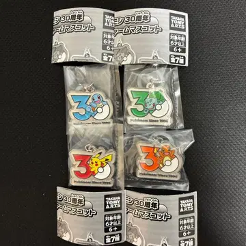 포켓몬 30주년 메탈 참 마스코트