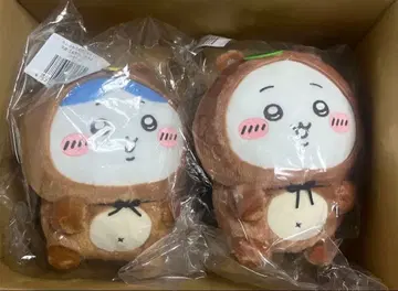 치이카와(먼작귀) 너구리다몽 복권 B상 치이카와&하치와레 2종 세트
