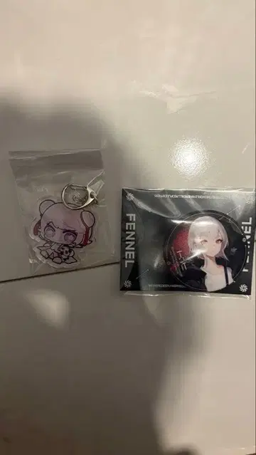FENNEL Sasori Kit 키링 & 캔뱃지 세트