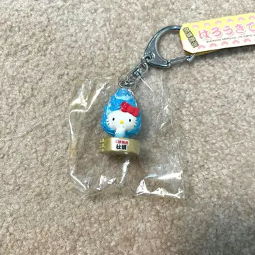 [새상품] 지역 한정 키티 미야기 한정판 굴 마스코트 키링