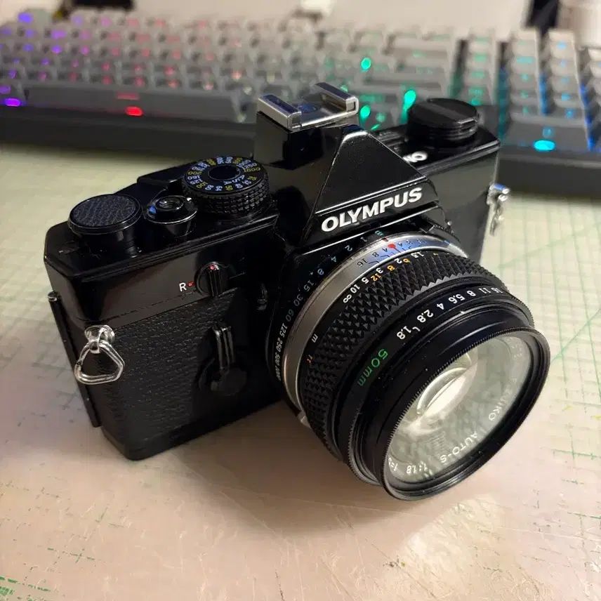 (B+급/작례) 올림푸스 OM-1 블랙바디, 주이코 f1.8 50mm렌즈