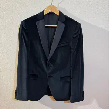 BOSS 블랙 테일러드 자켓 벨벳