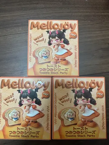 Mellojoy 메로조이 토스트 쌓기 시리즈 3세트