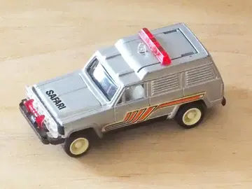 일본제 요네자와 다이아펫토 서부경찰 사파리 4WD 미니카