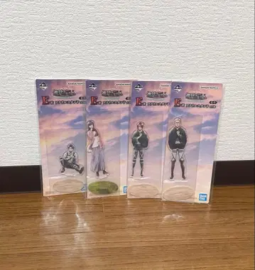 제일복권 진격의 거인 각각의 결의 E상 아크릴 스탠드 세미 컴프 세트