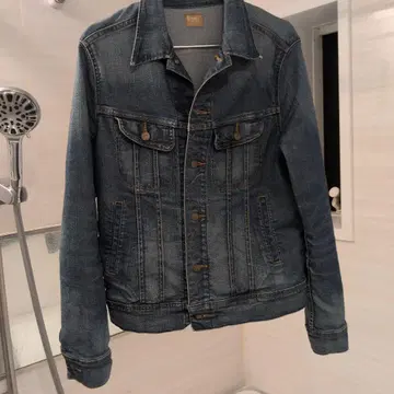 Lee Riders 데님 자켓 다크 블루