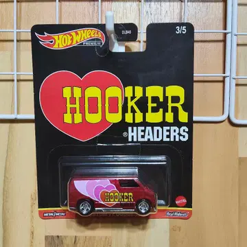 핫휠/hot wheels 다지 밴 커스텀 후커 헤더즈