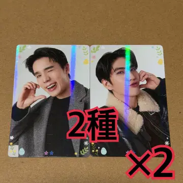jimmysea 트레이딩 카드 2종 x 2 도쿄 팝업 GMMTV