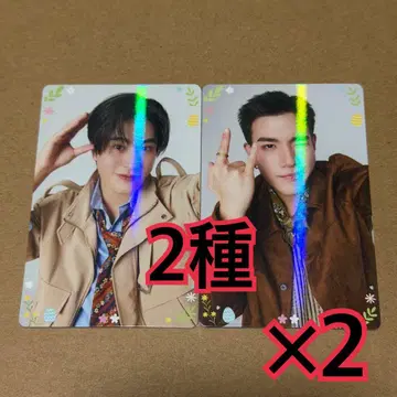 geminifourth 트레이딩 카드 2종 x 2 도쿄 팝업 GMMTV