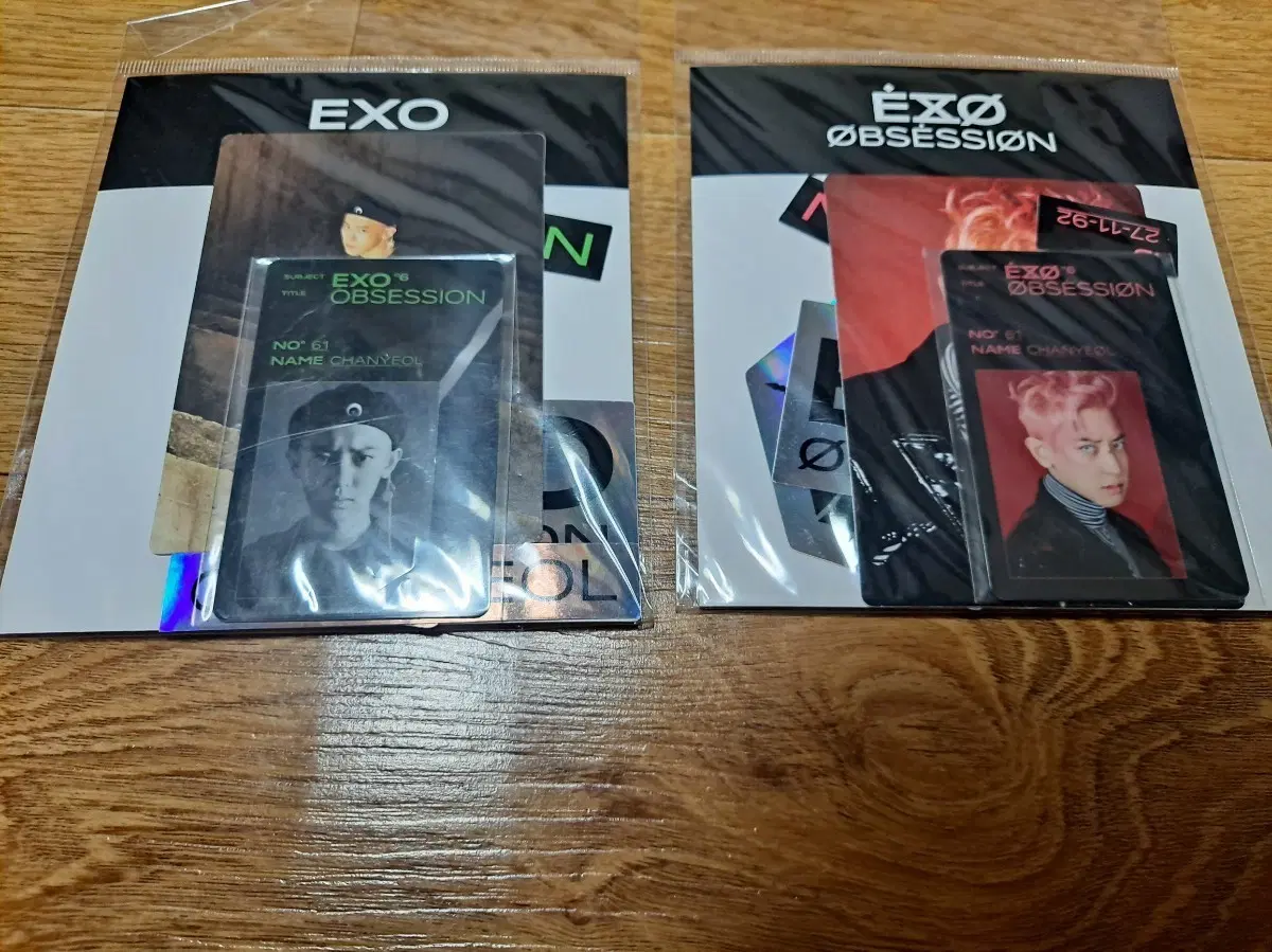 EXO Obsession album Chanyeol photo identification