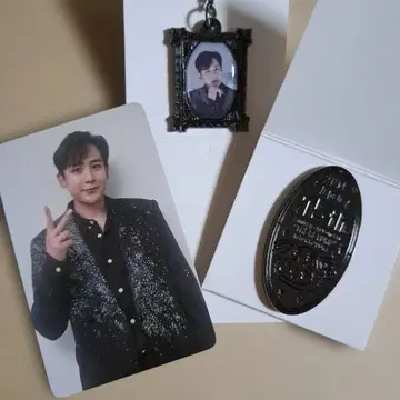 2PM THE RETURN 랜덤 포토 참 특전 카드 배지