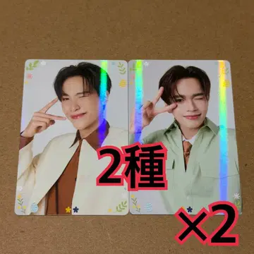 juniormark 트레이딩 카드 2종 x 2 도쿄 팝업 GMMTV