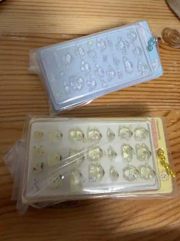 모자 꽁지 드롭 씰 미니어처 참 시나모롤 폼폼푸딩 2종