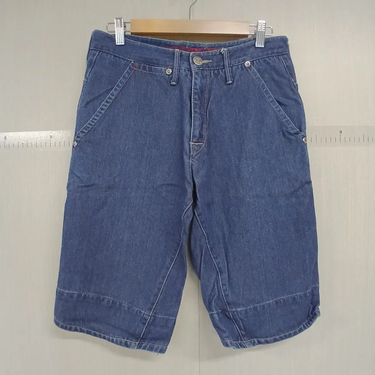 PROJECT GR Reworked Denim Bermuda Shorts