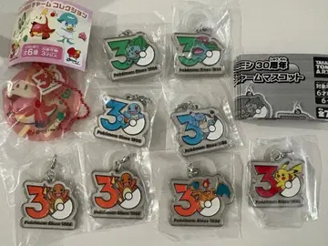 포켓몬 30주년 메탈 참 메지루시 액세서리 7종 컴플리트 세트