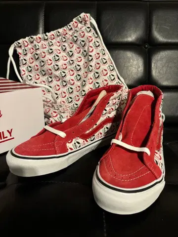 미사용 NEIGHBORHOOD 네이버후드 vans 9.5 SK8-HI