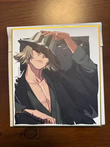BLEACH LAM 콜라보 팝업 색지 우라하라 키스케