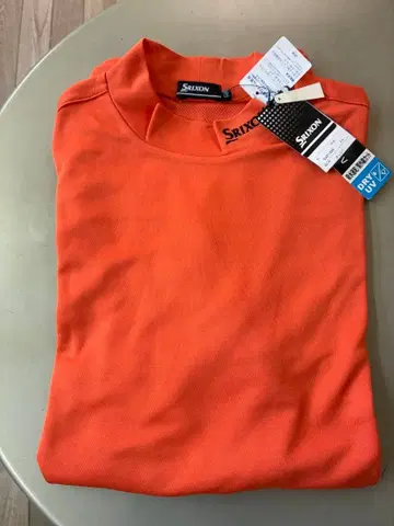 SRIXON 오렌지 긴팔 셔츠
