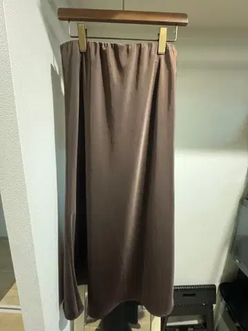 DRESSTERRIOR 플레어 스커트 브라운 40
