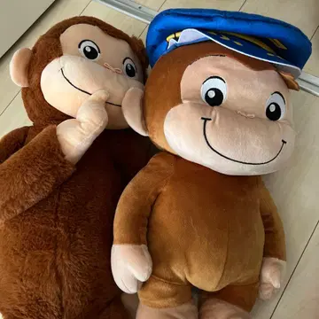 호기심 많은 조지 봉제 인형