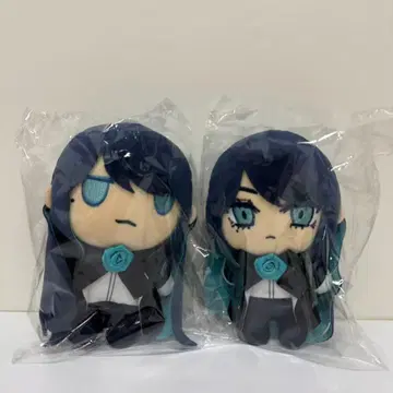 탄생 축하해요 Ado 봉제 인형 A&B 2체 세트