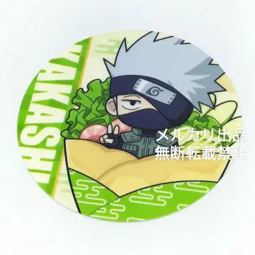 아모 크레페 NARUTO 특전 코스터 하타케 카카시 아모 크레이프