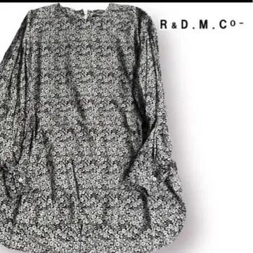 R&D.M.Co. 꽃무늬 긴팔 셔츠
