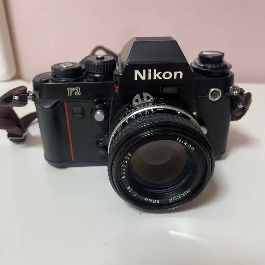 니콘 F3 필름 카메라 + Nikkor 50mm 렌즈