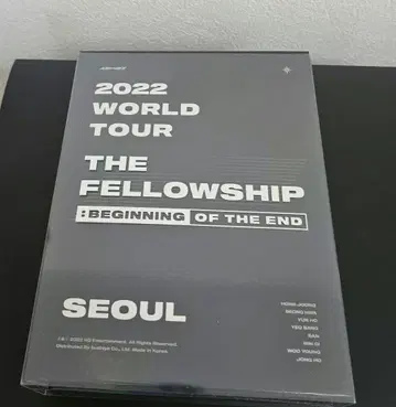 ATEEZ 2022 WORLD TOUR THE FELLOWSHIP DVD