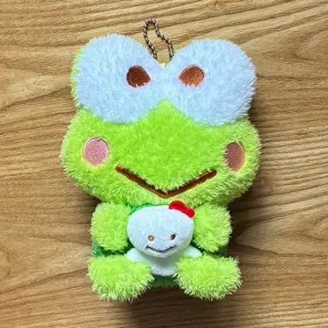 케로케로케로피 마스코트 키링 봉제 인형 산리오