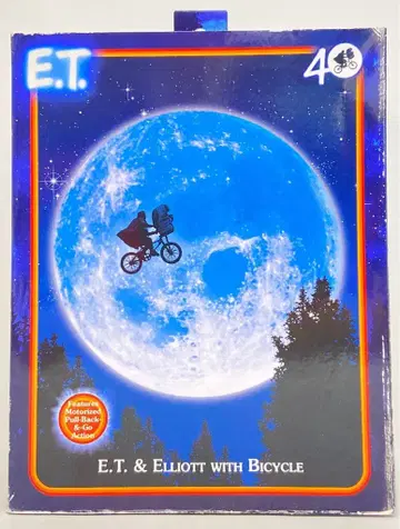 NECA (액션 피규어) E.T. & ELLIOTT / 자전거 포함