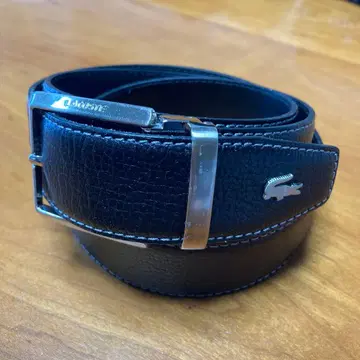 LACOSTE 라코스테 벨트 블랙