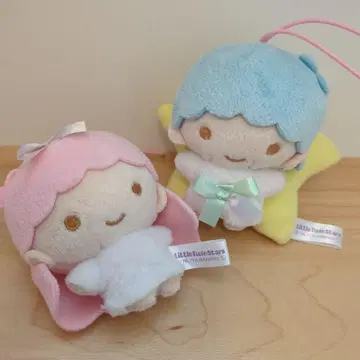 산리오 키키라라 리틀트윈스타 마스코트 봉제 인형
