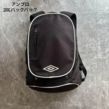 90s 빈티지 엄브로 20L 백팩 블랙 화이트