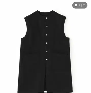 더블 크로스 헤비 멜톤 미들 베스트 네이비