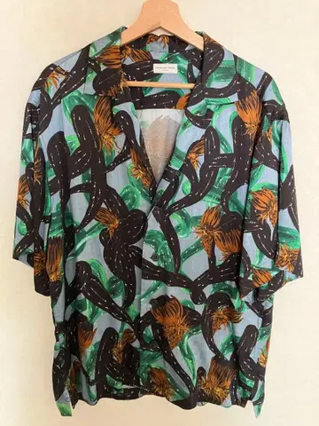 레어 DRIES VAN NOTEN 캑터스 셔츠 small