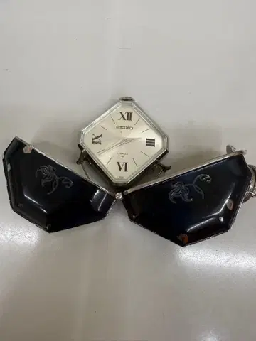 [ SEIKO ] 팔각형 케이스 회중시계 작동품