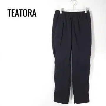 TEATORA 월렛 팬츠 오피스 DR 블랙 2