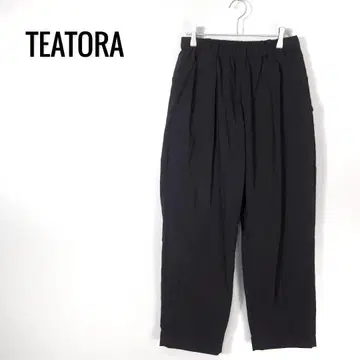 TEATORA 월렛 팬츠 리조트 DR 블랙 2