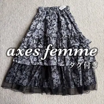 택 포함 axes femme 플뢰르 PT 캉캉 스커트 레이스 고스로리