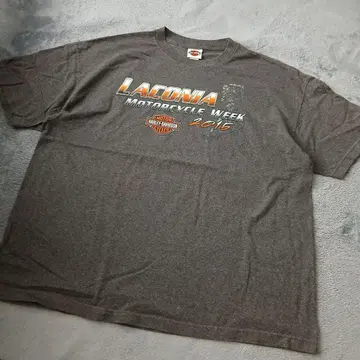 HARLEY-DAVIDSON 양면 프린트 T셔츠 XXL