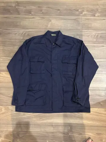 BDU 셔츠 자켓 밀리터리 자켓 네이비 L~XL
