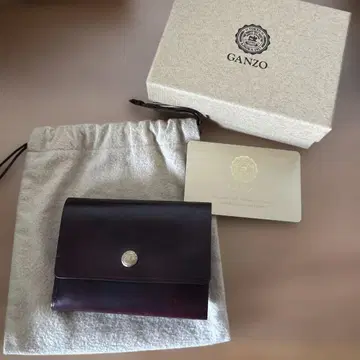 GANZO 호윈사 쉘 코도반 3단 폴더형 지갑