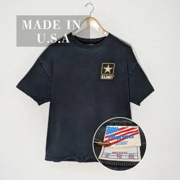 [ USA제 ] U.S.ARMY T셔츠 XL Murina바디 양면 프린트