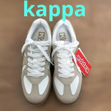 Kappa 스니커즈 [베이지/화이트] L 23.5~24