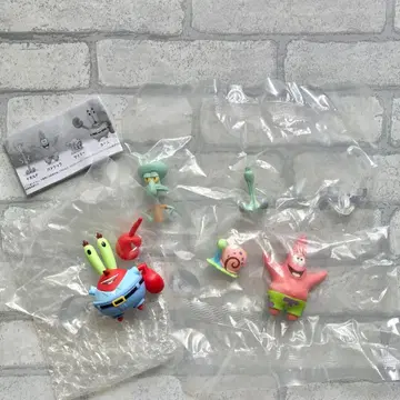 스펀지밥 줄 서는 법 이카르도 패트릭 뚱이 징징이 4개