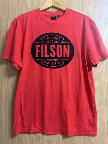 Filson 오렌지 T셔츠 M 필슨