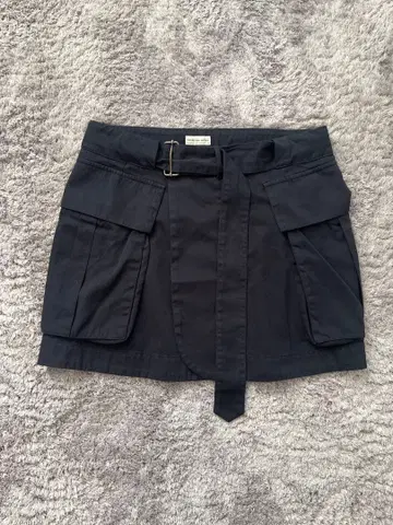 DRIES VAN NOTEN 23aw 네이비 카고 스커트